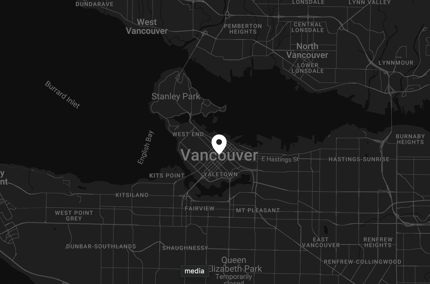 Contact Us Map